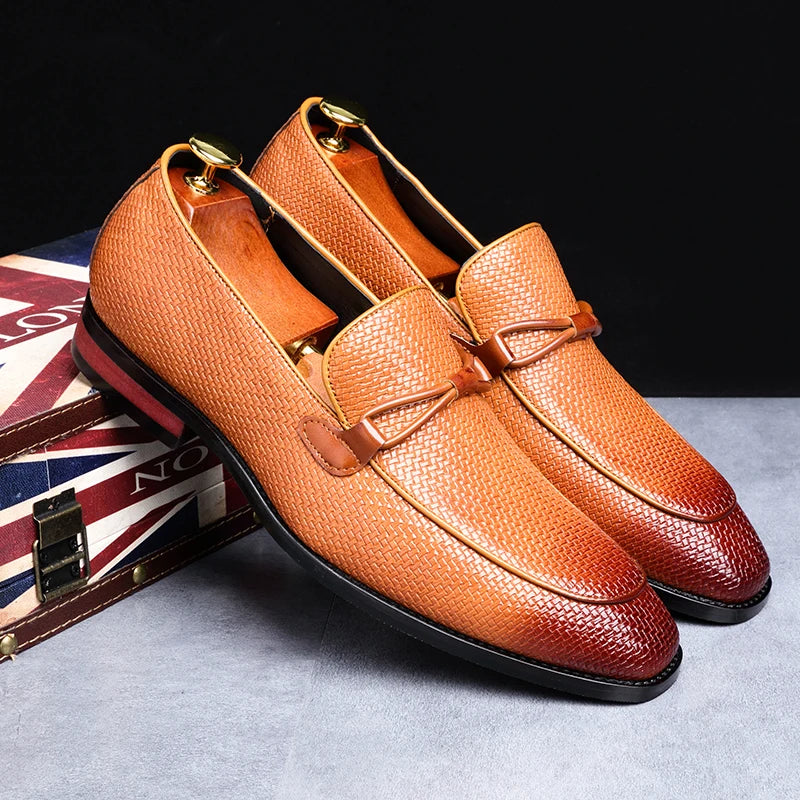 Boreal Ridge | Stylish Men's Loafers with Textured Design