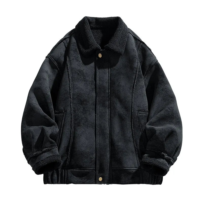 Boreal Ridge | Marksen Suede Shearling Jacket