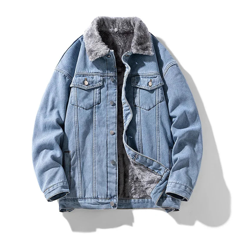 Boreal Ridge | Ashford Denim Fleece Jacket