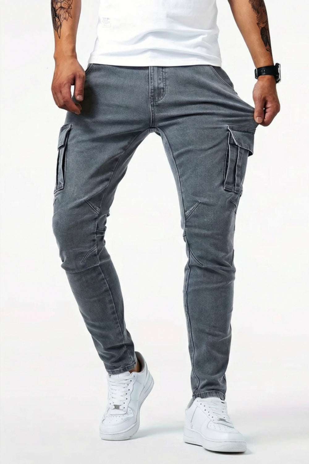 Alpine North | Elastic Cargo Jeans for Men (Buy 1, Get 1 FREE)