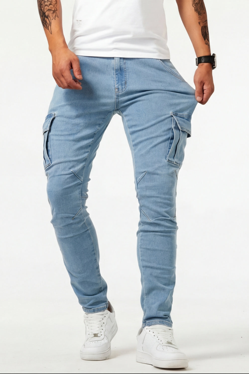 Alpine North | Elastic Cargo Jeans for Men (Buy 1, Get 1 FREE)