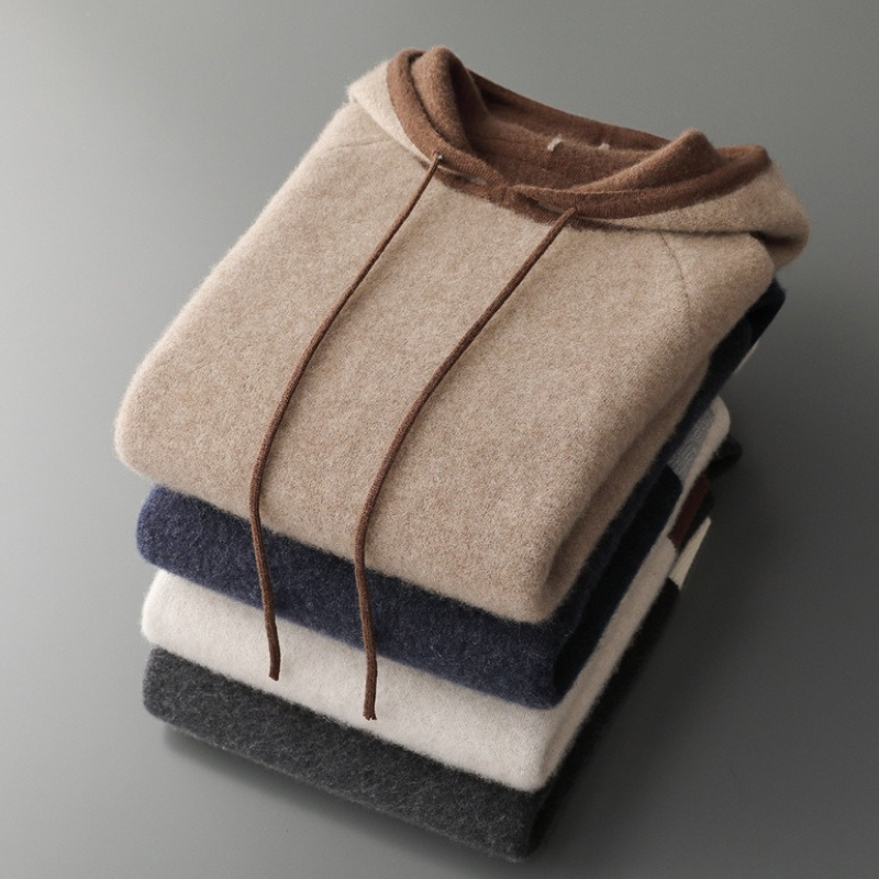 Boreal Ridge | NOAM CASHMERE PULLOVER HOODIE