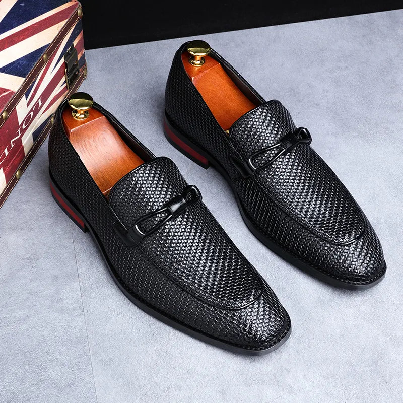 Boreal Ridge | Stylish Men's Loafers with Textured Design