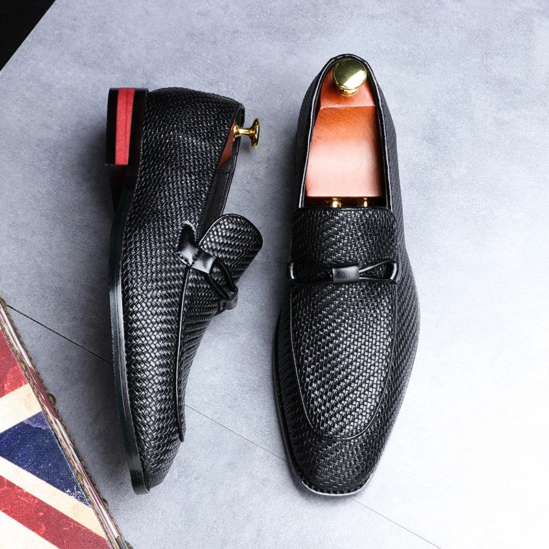 Boreal Ridge | Stylish Men's Loafers with Textured Design