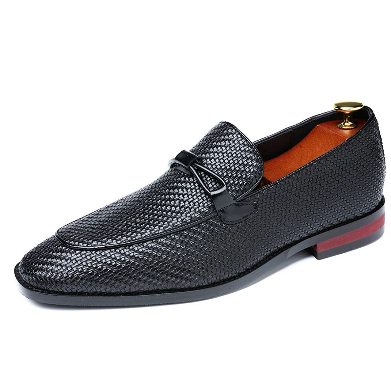 Boreal Ridge | Stylish Men's Loafers with Textured Design