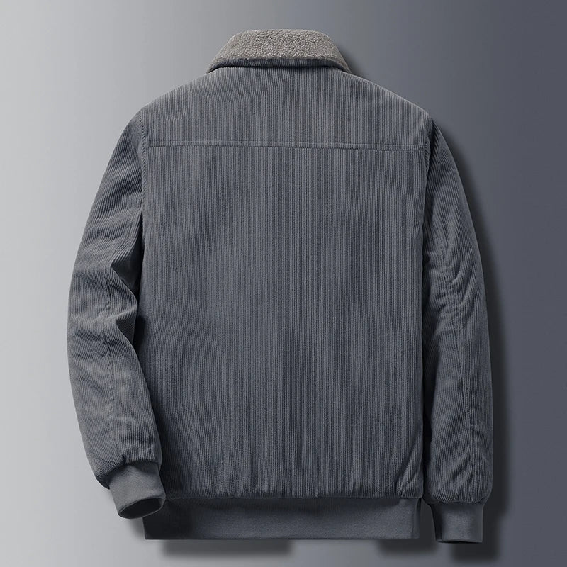 Connor | Classic Corduroy Jacket for Men with Soft Fleece