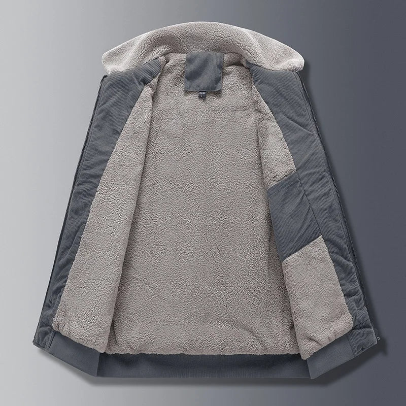 Connor | Classic Corduroy Jacket for Men with Soft Fleece