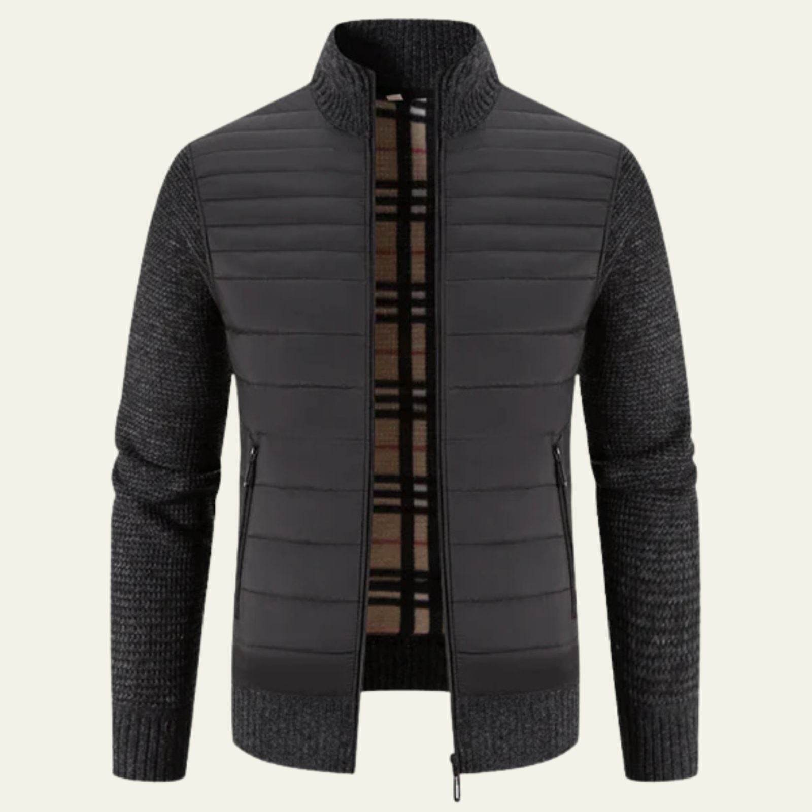 Logan | Stylish Men's Jacket Hybrid Puffer for Versatile Layering