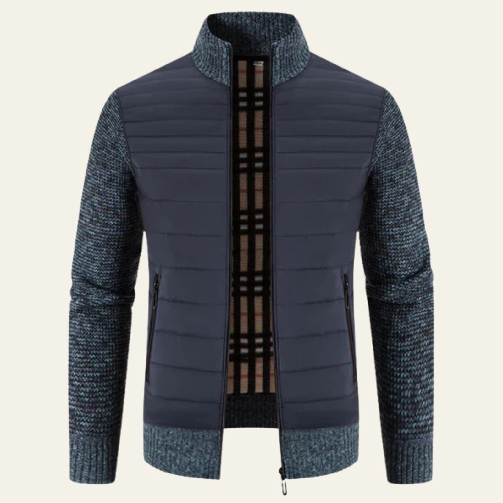 Logan | Stylish Men's Jacket Hybrid Puffer for Versatile Layering