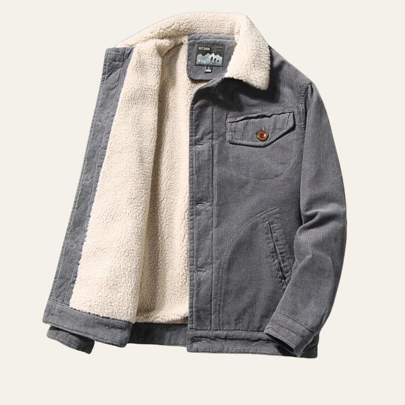 Louis | Stylish Men's Jacket with Fleece