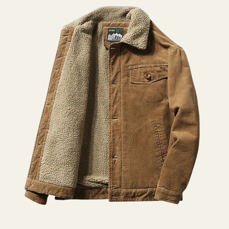 Louis | Stylish Men's Jacket with Fleece