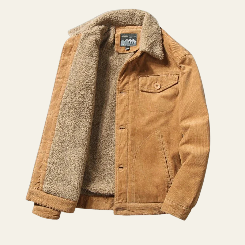 Louis | Stylish Men's Jacket with Fleece