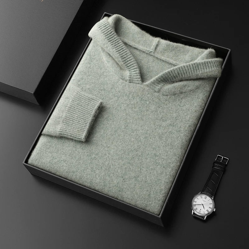 Boreal Ridge | Cashmere Pullover Hoodie