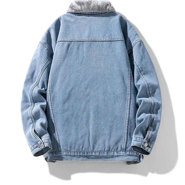 Boreal Ridge | Ashford Denim Fleece Jacket
