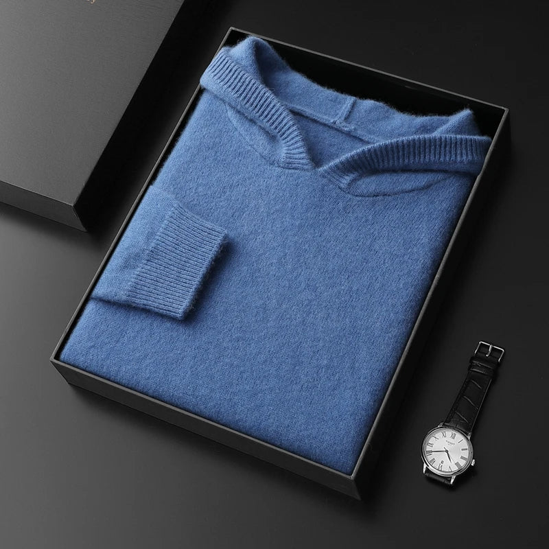 Boreal Ridge | Cashmere Pullover Hoodie