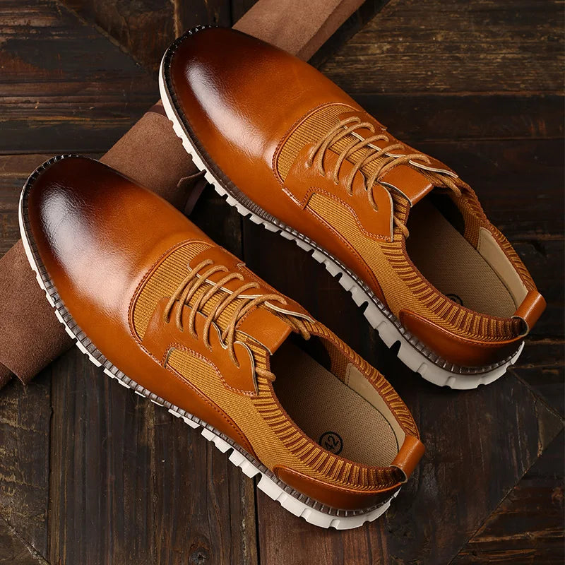 Boreal Ridge | Leather Sneaker