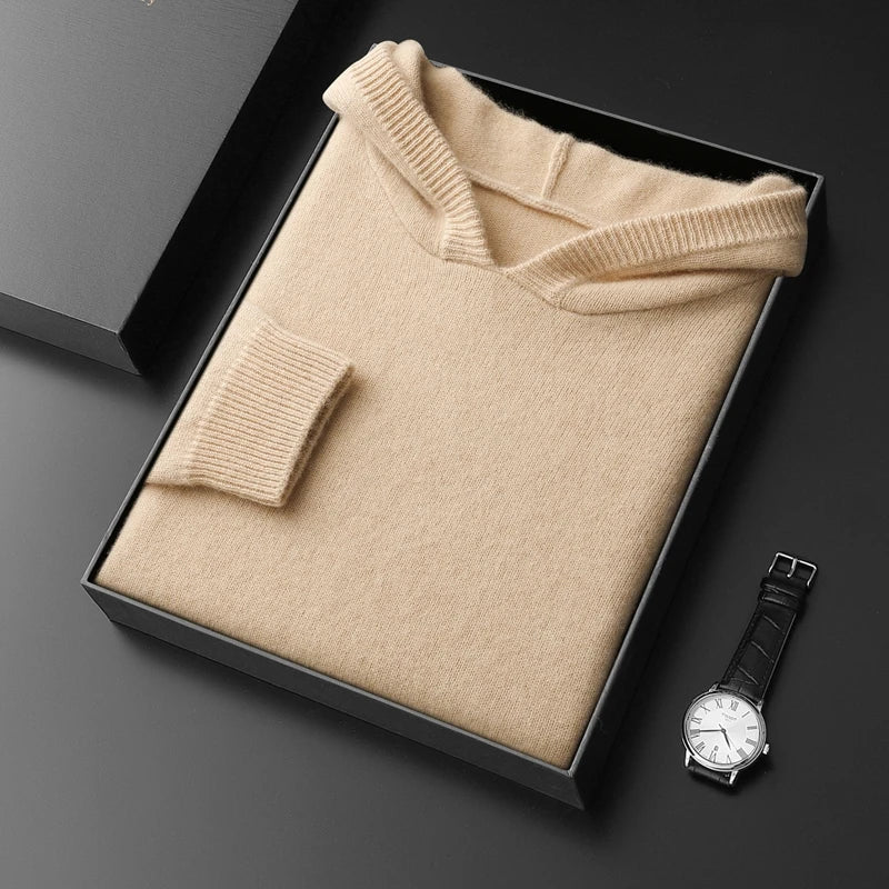 Boreal Ridge | Cashmere Pullover Hoodie