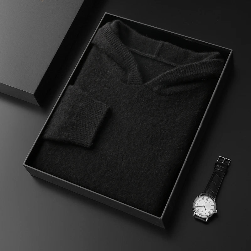 Boreal Ridge | Cashmere Pullover Hoodie