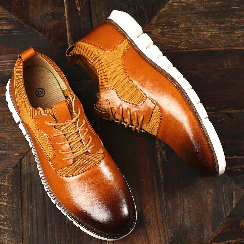 Boreal Ridge | Leather Sneaker