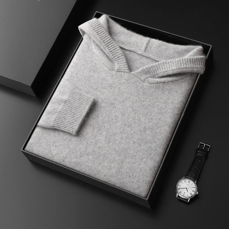 Boreal Ridge | Cashmere Pullover Hoodie