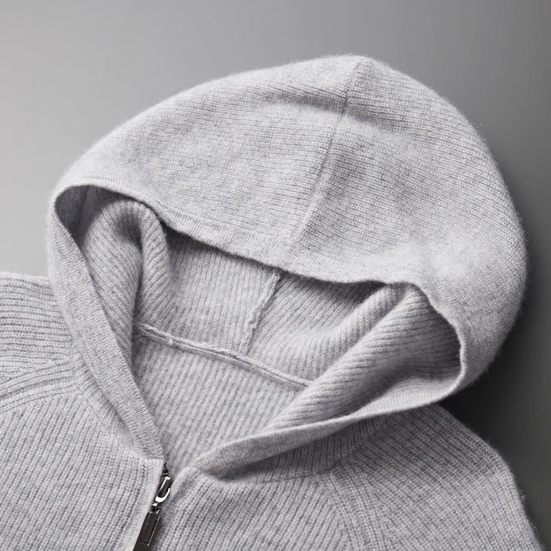 Boreal Ridge | Cashmere Hoodie