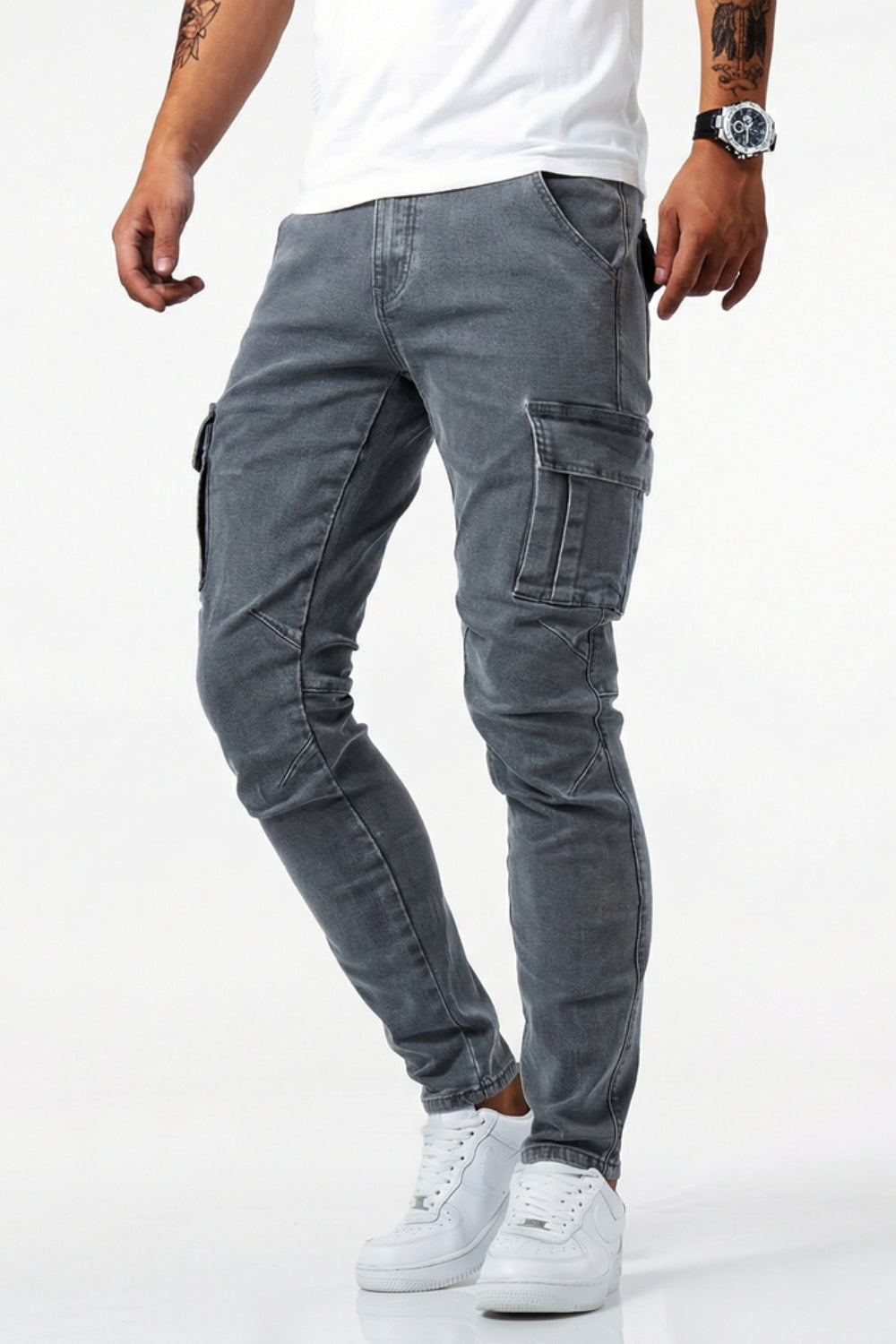 Alpine North | Elastic Cargo Jeans for Men (Buy 1, Get 1 FREE)
