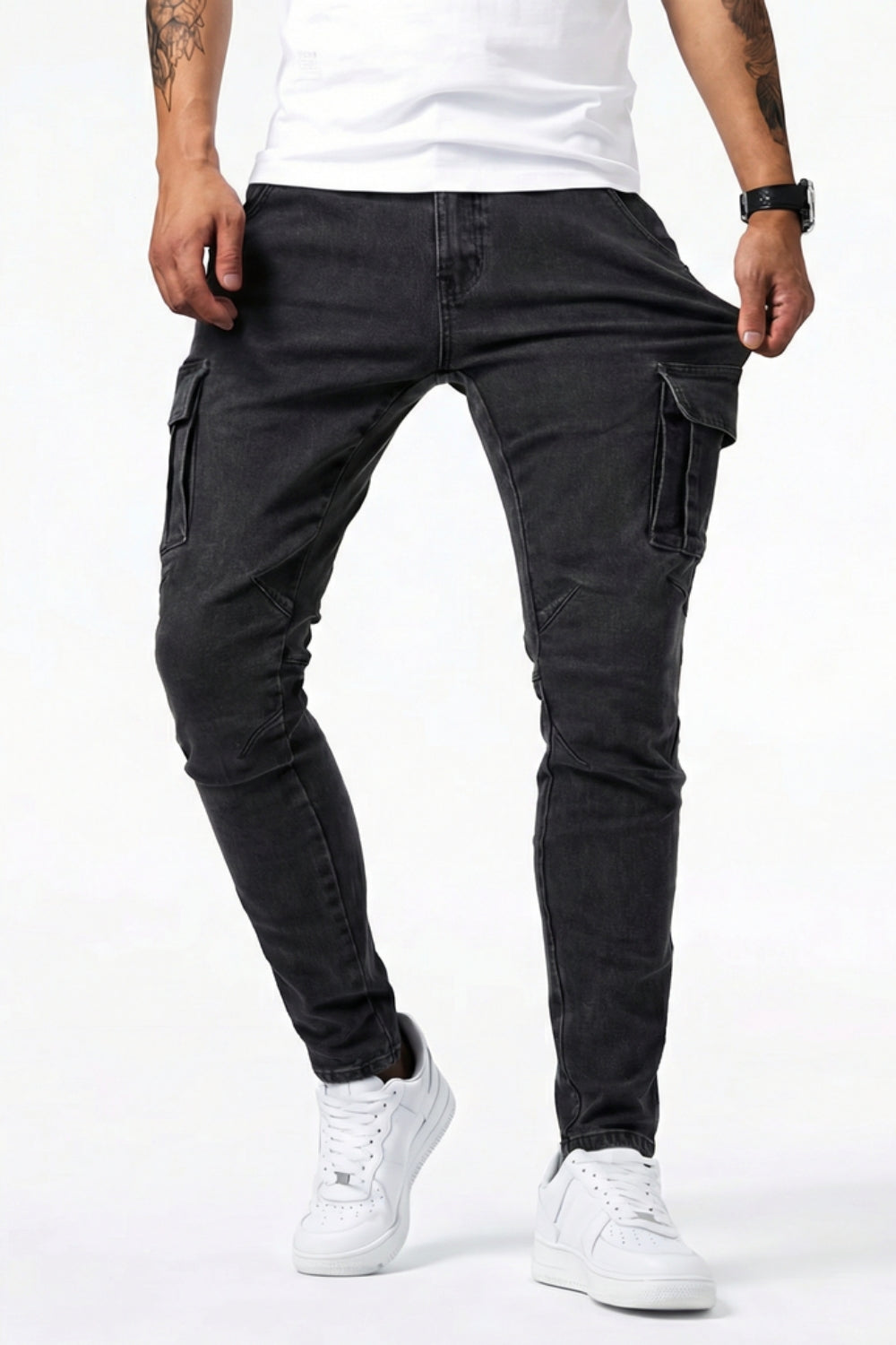 Alpine North | Elastic Cargo Jeans for Men (Buy 1, Get 1 FREE)