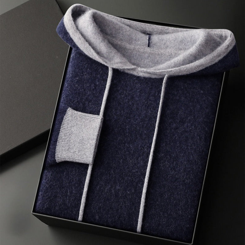 Boreal Ridge | NOAM CASHMERE PULLOVER HOODIE