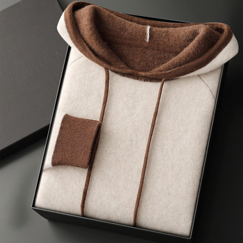 Boreal Ridge | NOAM CASHMERE PULLOVER HOODIE