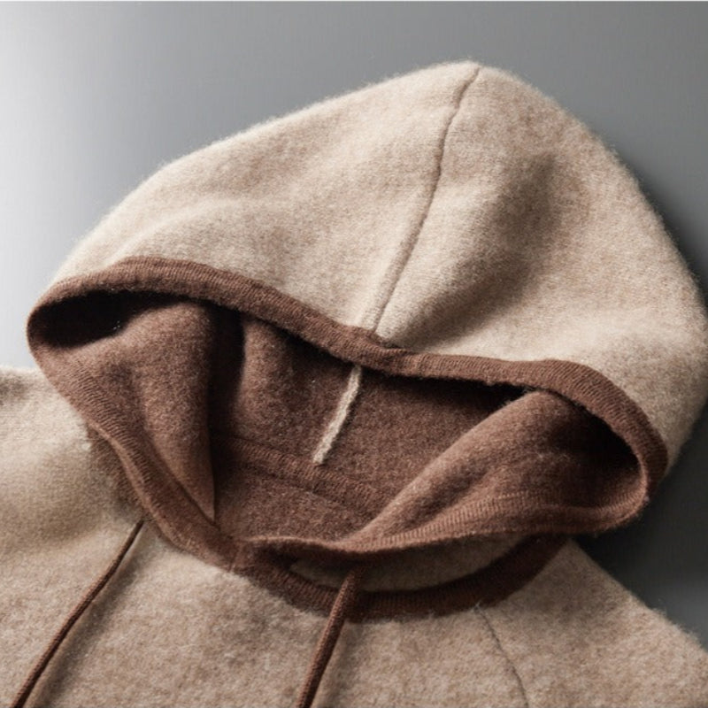 Boreal Ridge | NOAM CASHMERE PULLOVER HOODIE