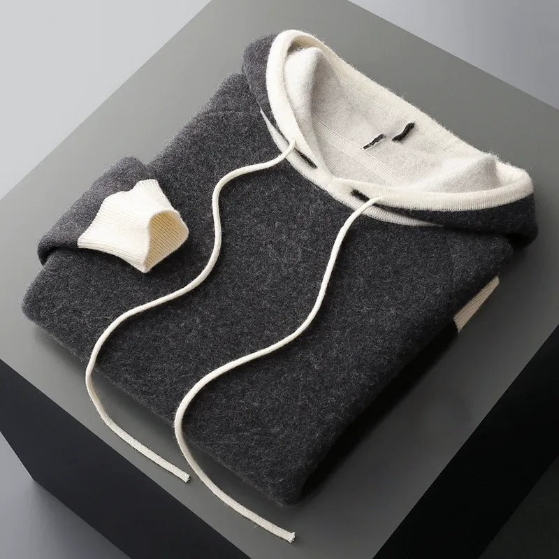 Boreal Ridge | NOAM CASHMERE PULLOVER HOODIE