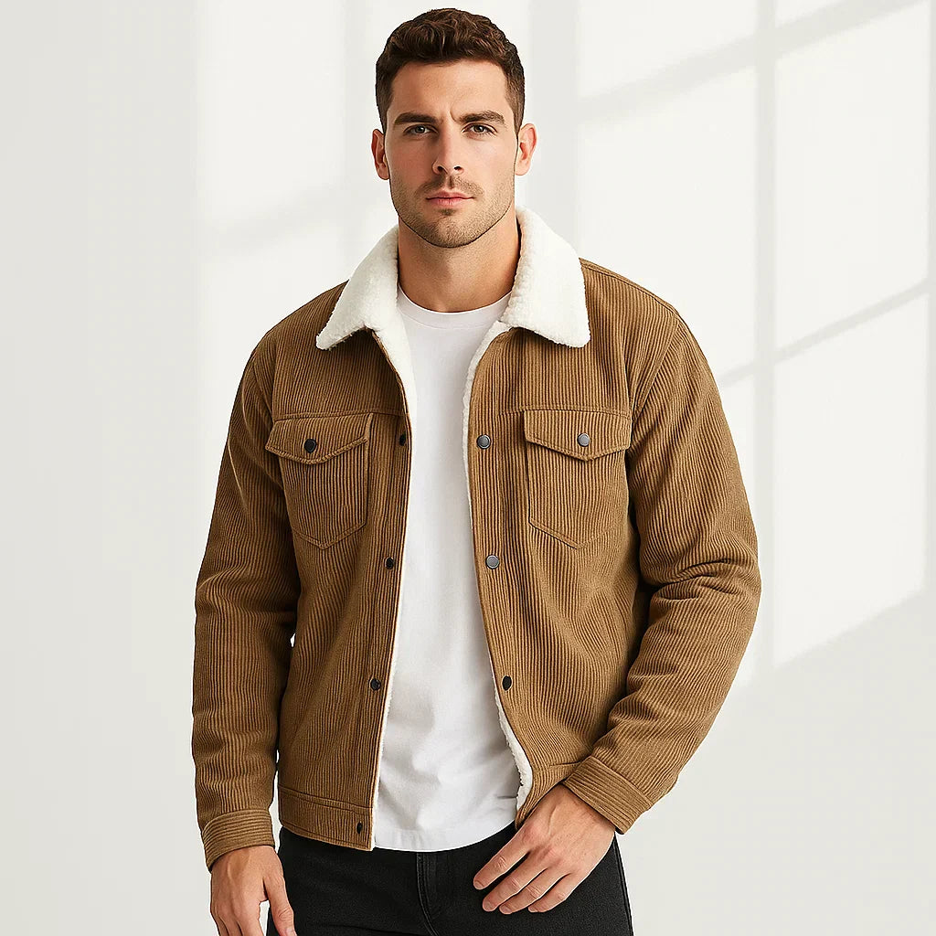 Boreal Ridge | Henley Corduroy Jacket